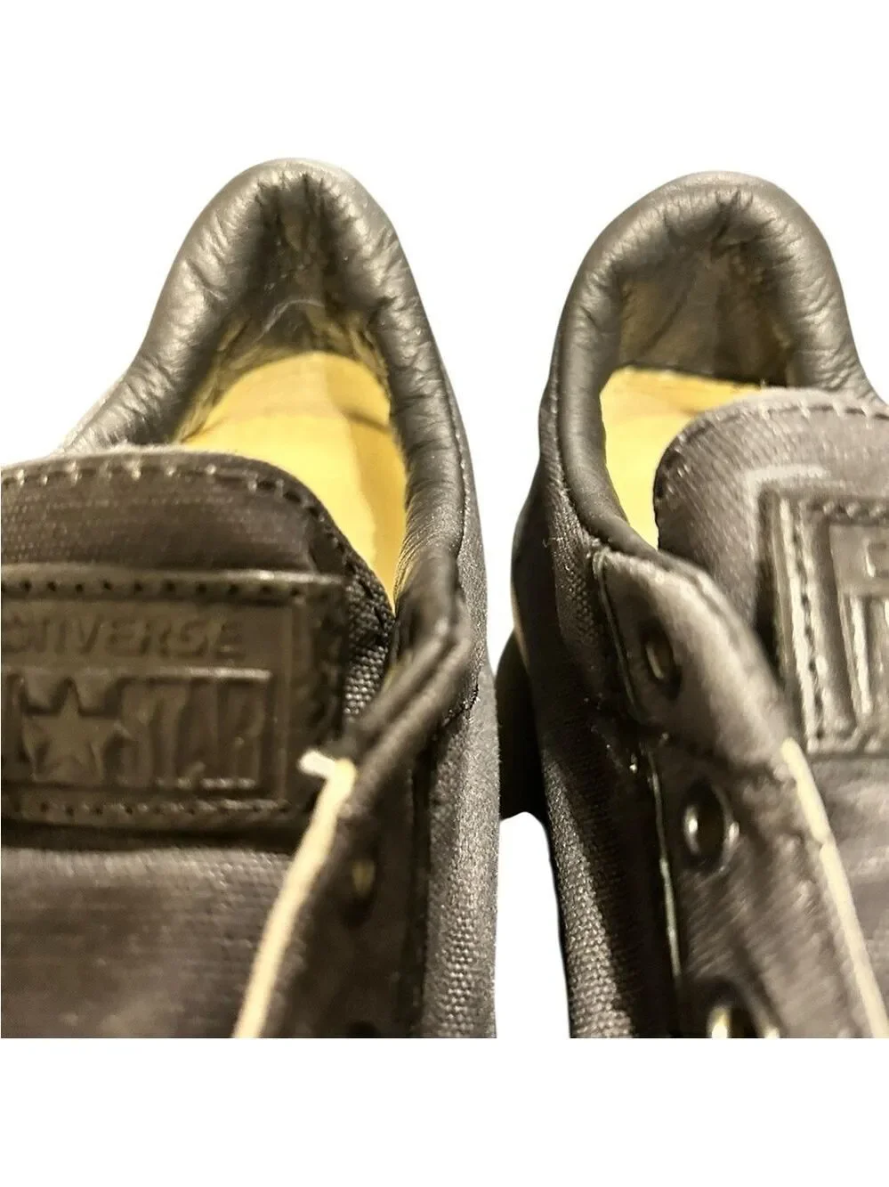 Converse X John Varvatos Laceless Low Top Sneakers M4.5 W6.5 Charcoal Gray VGC